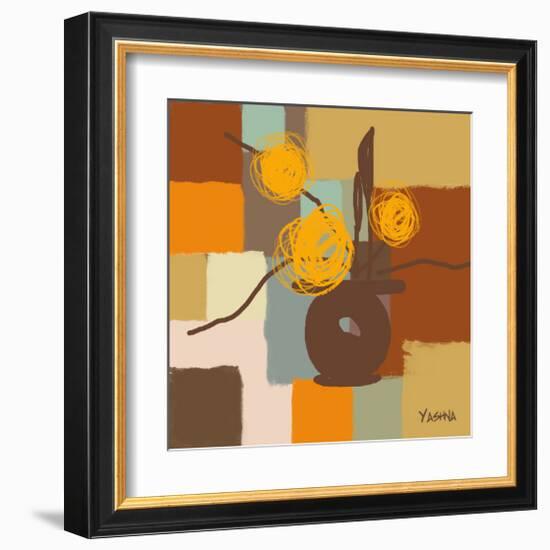 Seasons I-Yashna-Framed Art Print