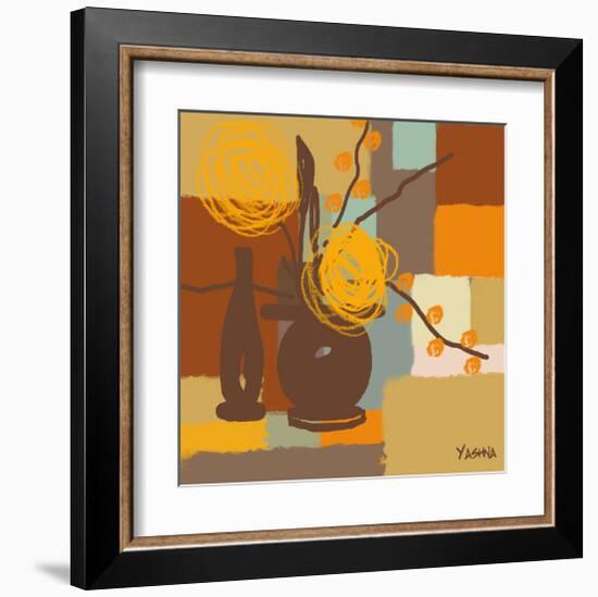 Seasons II-Yashna-Framed Art Print