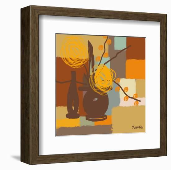 Seasons II-Yashna-Framed Art Print