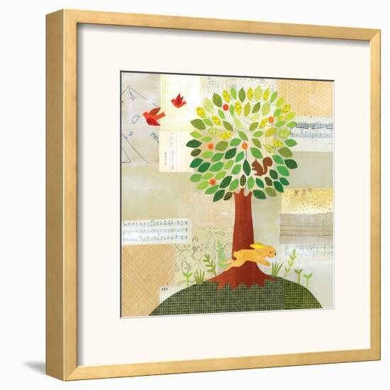Seasons - Spring Tree-Lorena Siminovich-Framed Giclee Print
