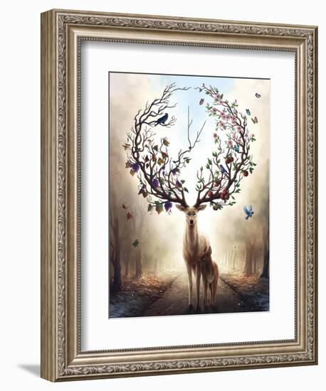 Seasons-JoJoesArt-Framed Giclee Print