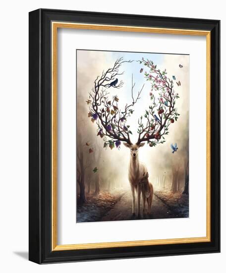 Seasons-JoJoesArt-Framed Giclee Print