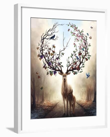 Seasons-JoJoesArt-Framed Giclee Print