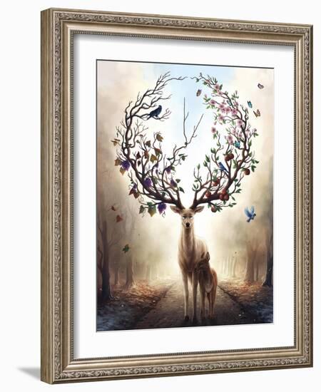 Seasons-JoJoesArt-Framed Giclee Print