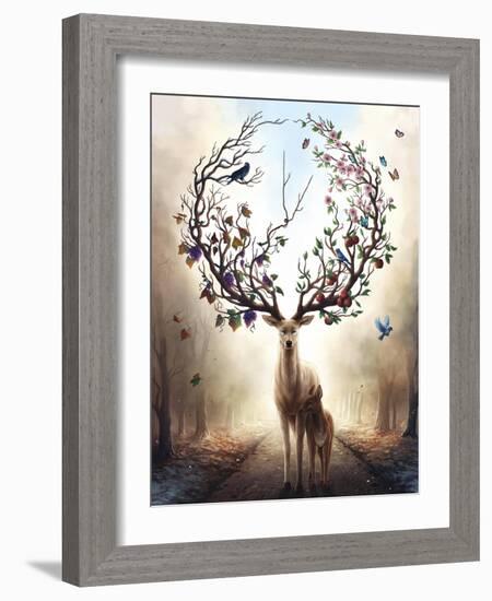 Seasons-JoJoesArt-Framed Giclee Print