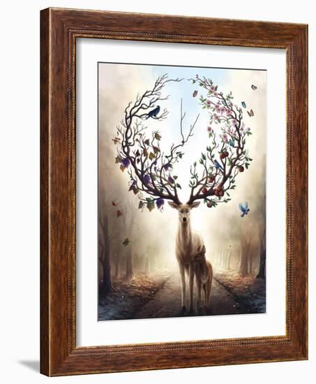 Seasons-JoJoesArt-Framed Giclee Print