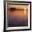 Seastacks at sunset, Olympic National Park, Washington, USA-Charles Gurche-Framed Photographic Print