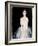 Seated Ballerina with gold crown2015-Susan Adams-Framed Giclee Print