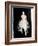 Seated Ballerina with silver crown 2015-Susan Adams-Framed Giclee Print