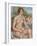 Seated Bather, 1914-Pierre-Auguste Renoir-Framed Giclee Print