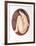 Seated Brunette Nude-Alain Bonnefoit-Framed Collectable Print