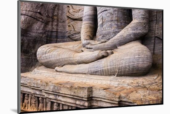 Seated Buddha in Meditation-Matthew Williams-Ellis-Mounted Photographic Print