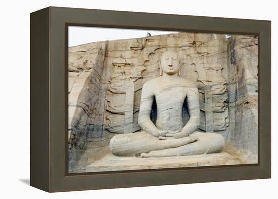 Seated Buddha-Christian Kober-Framed Premier Image Canvas