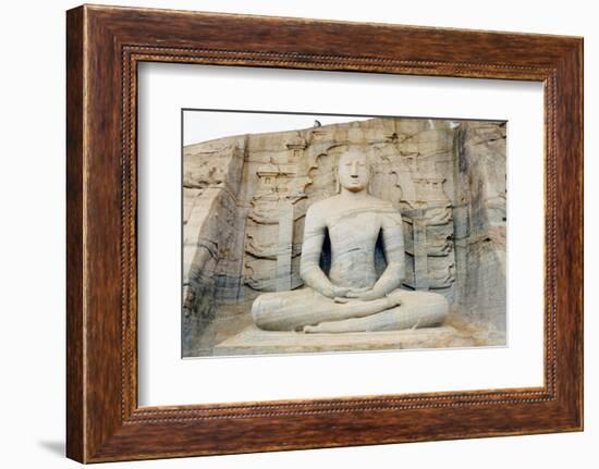 Seated Buddha-Christian Kober-Framed Photographic Print