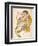 Seated Couple-Egon Schiele-Framed Giclee Print