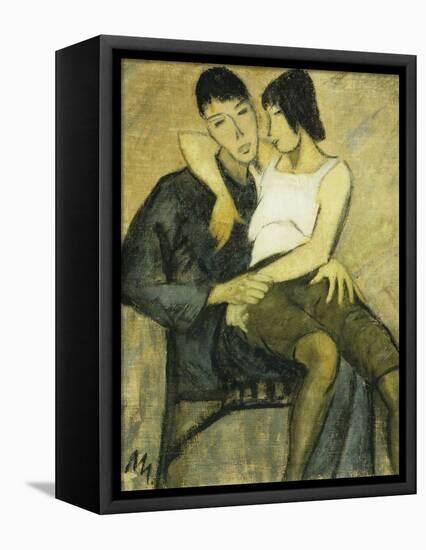 Seated Couple-Otto Mueller-Framed Premier Image Canvas