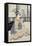 Seated Courtesan-Kikugawa Toshinobu Eizan-Framed Premier Image Canvas