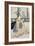 Seated Courtesan-Kikugawa Toshinobu Eizan-Framed Giclee Print