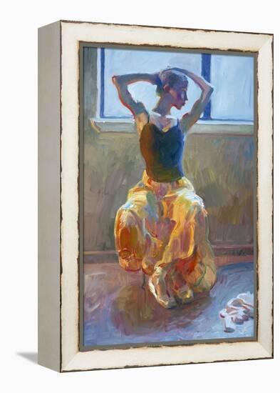 Seated Dancer-John Asaro-Framed Premier Image Canvas