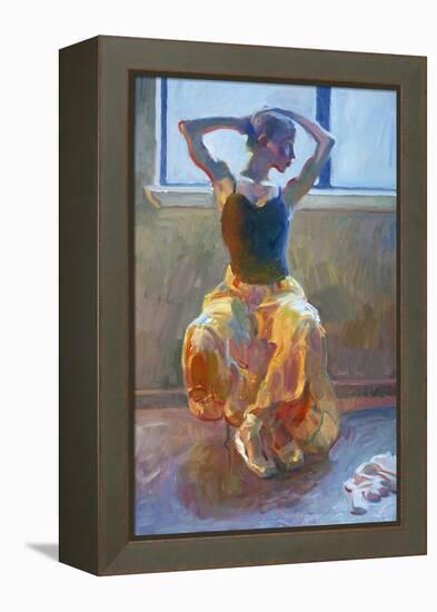 Seated Dancer-John Asaro-Framed Premier Image Canvas