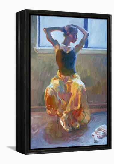 Seated Dancer-John Asaro-Framed Premier Image Canvas