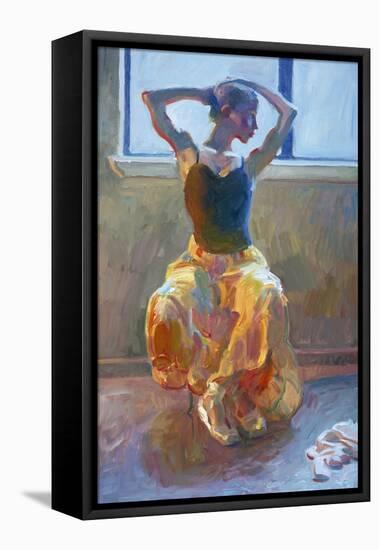 Seated Dancer-John Asaro-Framed Premier Image Canvas
