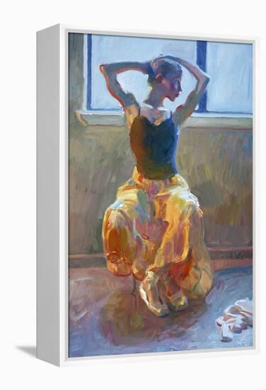 Seated Dancer-John Asaro-Framed Premier Image Canvas