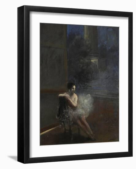 Seated Dancer-Jean Louis Forain-Framed Giclee Print