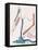 Seated Female Figure IV-Melissa Wang-Framed Stretched Canvas