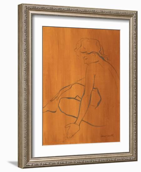 Seated Female Figure-Lanie Loreth-Framed Art Print