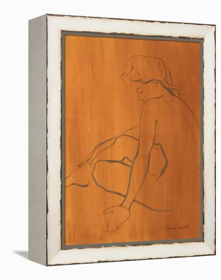 Seated Female Figure-Lanie Loreth-Framed Stretched Canvas