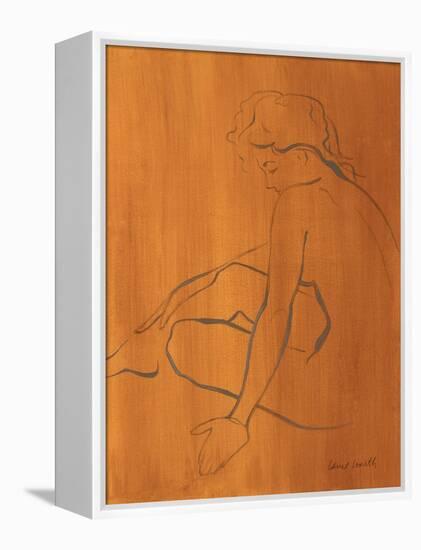 Seated Female Figure-Lanie Loreth-Framed Stretched Canvas