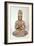 Seated Figure of Dainichi Nyorai-Japanese School-Framed Giclee Print