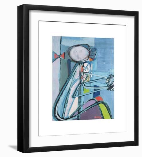 Seated Figure-Jankel Adler-Framed Premium Giclee Print