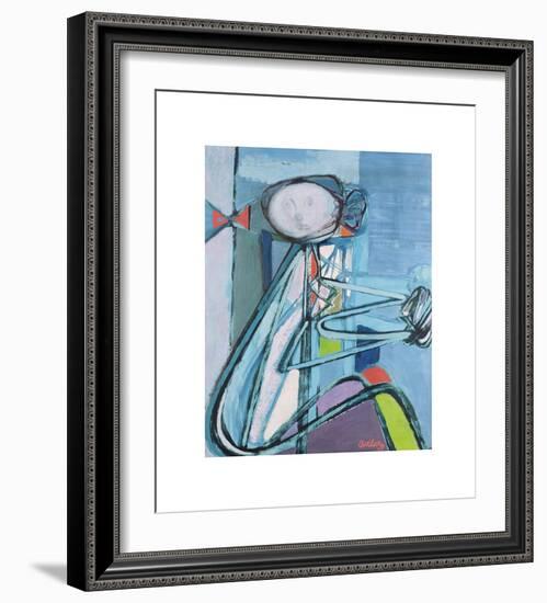 Seated Figure-Jankel Adler-Framed Premium Giclee Print