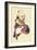 Seated Girl with Striped Stockings-Egon Schiele-Framed Giclee Print