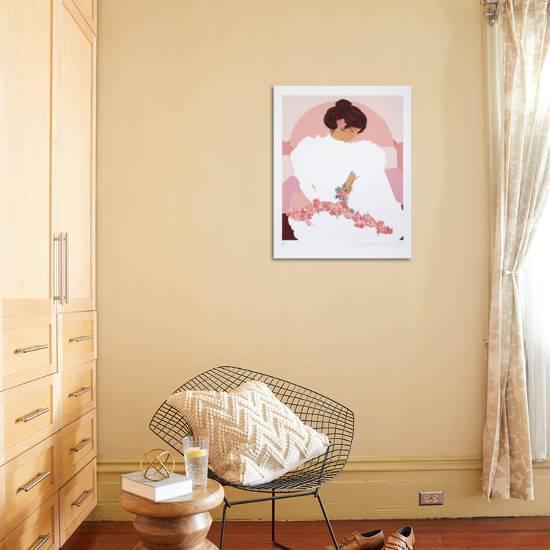 Seated Halau Dancer Serigraph Diana Hansen Young Art Com