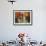 Seated in White-Boscoe Holder-Framed Giclee Print displayed on a wall