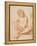 Seated Male Nude-Pesarese Cantarini-Framed Stretched Canvas