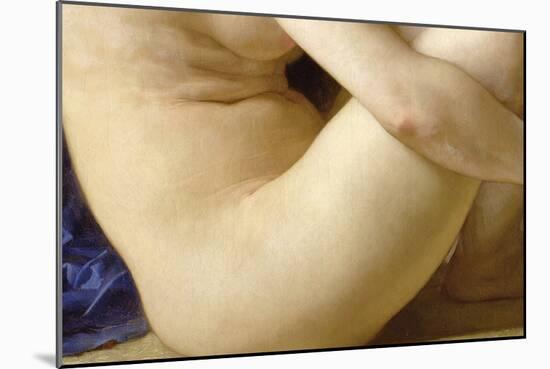Seated Nude, 1884 (Oil on Canvas) (Detail of 339924)-William-Adolphe Bouguereau-Mounted Giclee Print