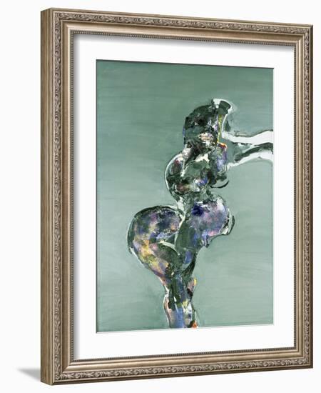 Seated Nude, 1979-Stephen Finer-Framed Giclee Print