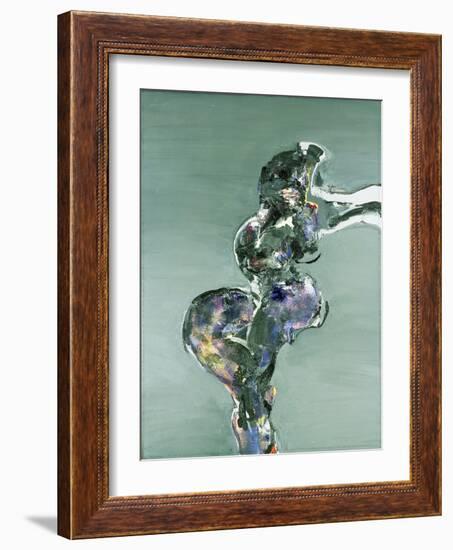 Seated Nude, 1979-Stephen Finer-Framed Giclee Print