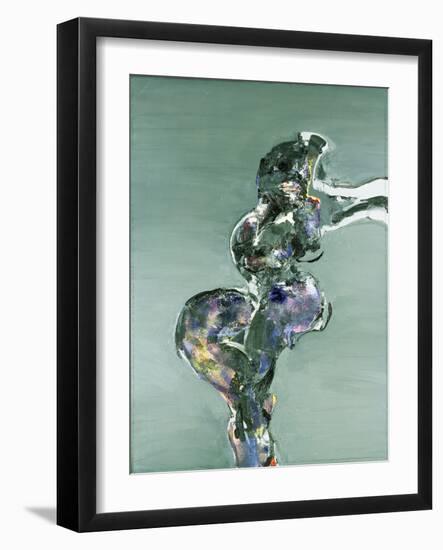 Seated Nude, 1979-Stephen Finer-Framed Giclee Print