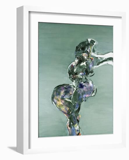 Seated Nude, 1979-Stephen Finer-Framed Giclee Print