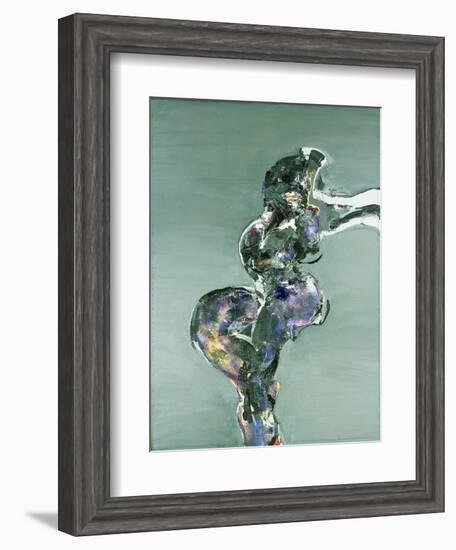 Seated Nude, 1979-Stephen Finer-Framed Giclee Print
