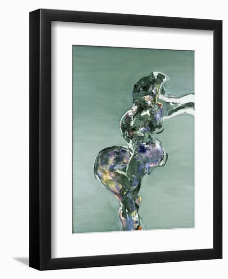 Seated Nude, 1979-Stephen Finer-Framed Giclee Print