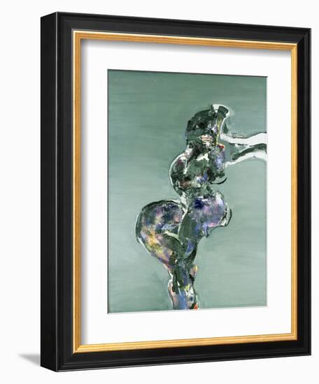 Seated Nude, 1979-Stephen Finer-Framed Giclee Print