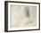 Seated Nude with Dishevelled Hair (W/C on Paper)-Auguste Rodin-Framed Giclee Print