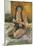 Seated Nude-Edvard Munch-Mounted Premium Giclee Print