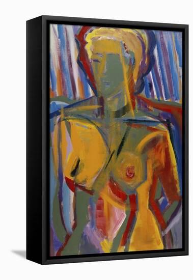 Seated Nude-Diana Ong-Framed Premier Image Canvas